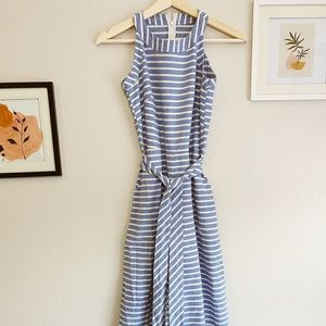 Stripe wide legs playsuit